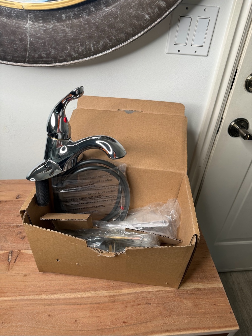 Delta Chrome Single-Handle Bathroom Faucet